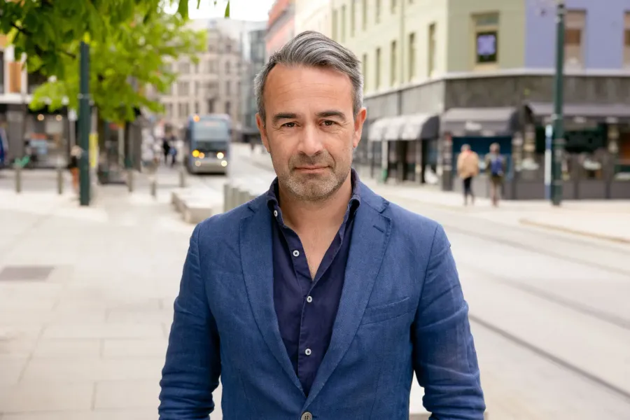 Pressefoto av medarbeider, Oslo